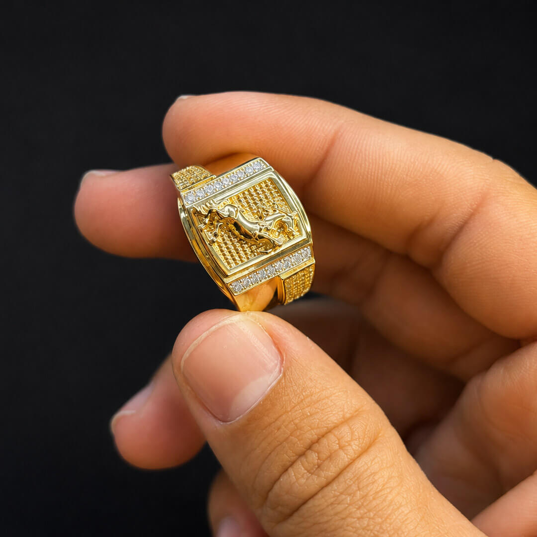 15-ANILLO-HOMBRE-_diseño-de_caballo_ARIZA-JOYERIA_ORO
