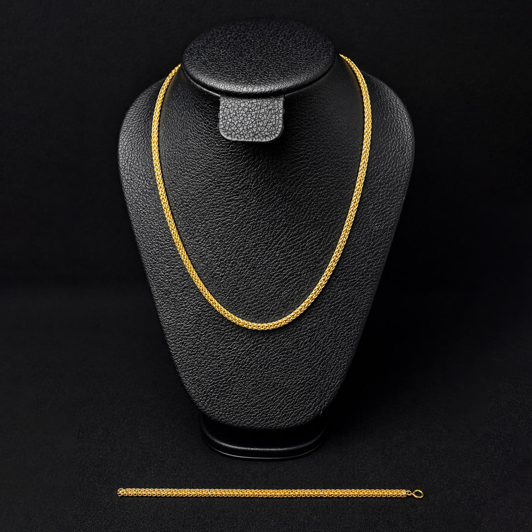 62- CADENA-HOMBRE-TEJIDO-ESPIGA_ARIZA JOYERIA_ORO