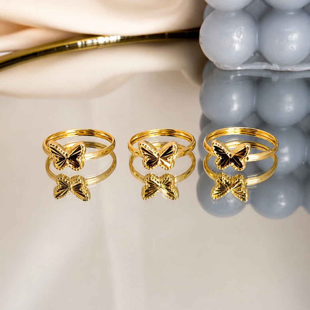 ANILLO MARIPOSA DIAMANTADO